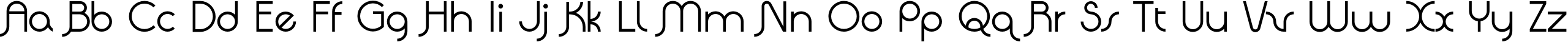 Пример написания английского алфавита шрифтом Quadranta Пример написания английского алфавита шрифтом Quadranta