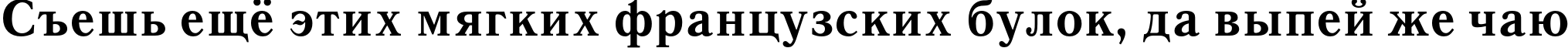 Пример написания шрифтом QuantAntiquaC-Bold текста на русском