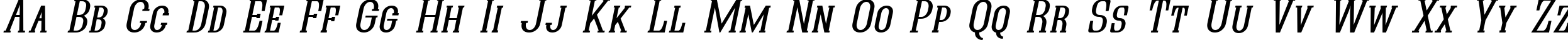 Пример написания английского алфавита шрифтом Quastic Kaps Italic Пример написания английского алфавита шрифтом Quastic Kaps Italic