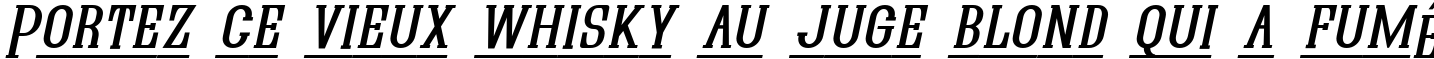 Пример написания шрифтом Quastic Kaps Line Italic текста на французском Пример написания шрифтом Quastic Kaps Line Italic текста на французском