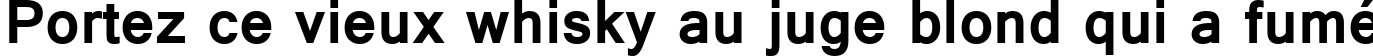 Пример написания шрифтом Raavi Bold текста на французском Пример написания шрифтом Raavi Bold текста на французском