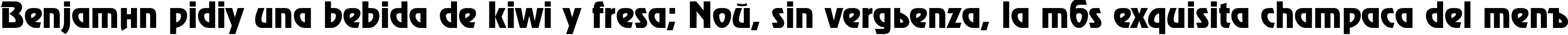Пример написания шрифтом Revue текста на испанском Пример написания шрифтом Revue текста на испанском