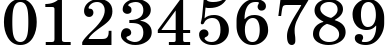 Пример написания цифр шрифтом School Book Пример написания цифр шрифтом School Book