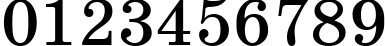 Пример написания цифр шрифтом SchoolBookCTT Пример написания цифр шрифтом SchoolBookCTT
