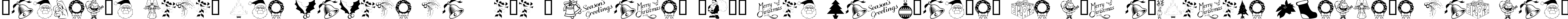Пример написания шрифтом Season's Greetings текста на испанском