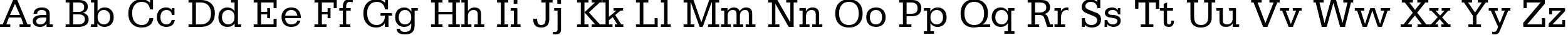 Пример написания английского алфавита шрифтом Serifa BT Пример написания английского алфавита шрифтом Serifa BT