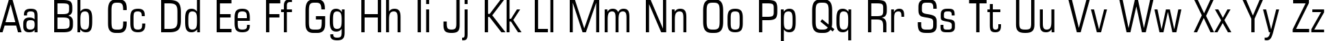 Пример написания английского алфавита шрифтом Square 721 Condensed BT Пример написания английского алфавита шрифтом Square 721 Condensed BT