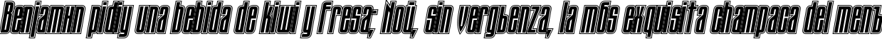 Пример написания шрифтом TauernICTT Italic текста на испанском Пример написания шрифтом TauernICTT Italic текста на испанском