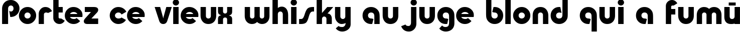 Пример написания шрифтом Taurus Bold текста на французском Пример написания шрифтом Taurus Bold текста на французском