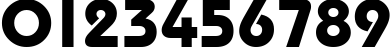 Пример написания цифр шрифтом Taurus Bold Пример написания цифр шрифтом Taurus Bold