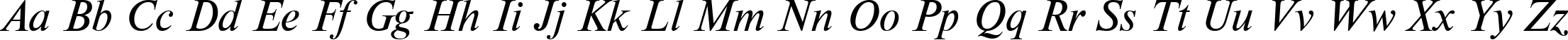 Пример написания английского алфавита шрифтом TenseC Italic Пример написания английского алфавита шрифтом TenseC Italic