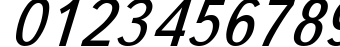 Пример написания цифр шрифтом TextBook Italic Пример написания цифр шрифтом TextBook Italic