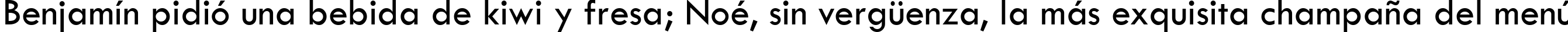 Пример написания шрифтом Tw Cen MT текста на испанском Пример написания шрифтом Tw Cen MT текста на испанском