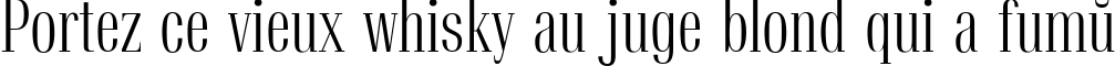 Пример написания шрифтом Vetren текста на французском