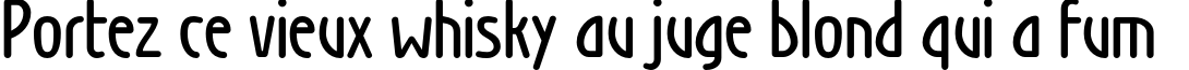 Пример написания шрифтом WienLight Bold текста на французском Пример написания шрифтом WienLight Bold текста на французском