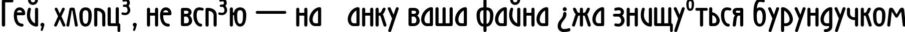 Пример написания шрифтом WienLight Bold текста на украинском Пример написания шрифтом WienLight Bold текста на украинском