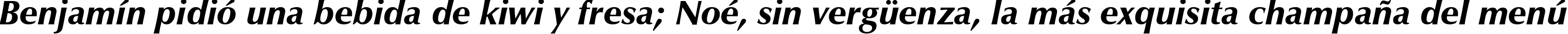 Пример написания шрифтом Zapf Humanist 601 Ultra Italic BT текста на испанском Пример написания шрифтом Zapf Humanist 601 Ultra Italic BT текста на испанском