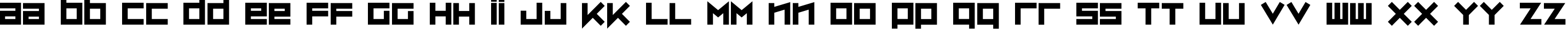 Пример написания английского алфавита шрифтом ZipSonik